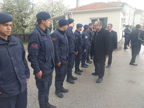 Kaymakam Adem Keleş Jandarma Personelinin Bayramını Kutladı