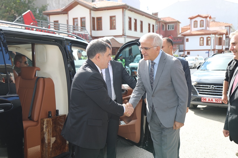 Ankara Valisi Sayın Vasip ŞAHİN İlçemizi ziyaret etmiştir